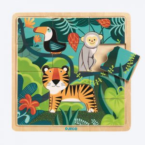 Wooden Educational Jungle Puzzle