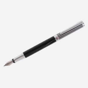 David Aster Black Lined Fountain Pen