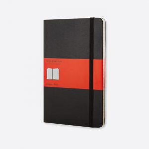 Large Address Book Black Hard Cover