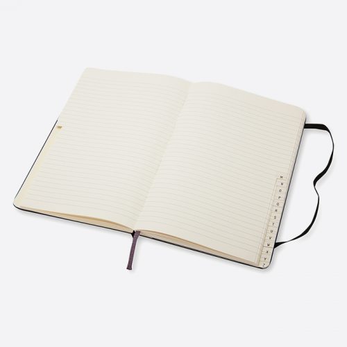 Large Address Book Black Hard Cover - Image 2