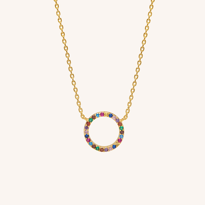 estella bartlett circle necklace