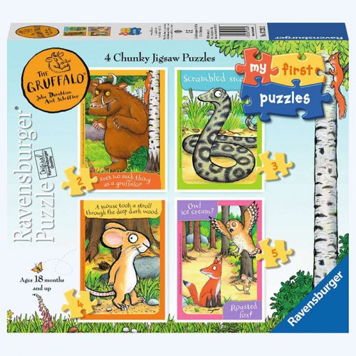 The Gruffalo Set of 4 Jigsaw Puzzles
