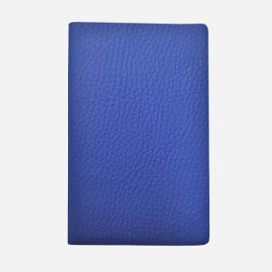 Leather Pocket Notebook Dark Blue