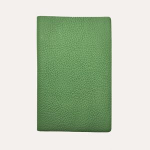 Leather Pocket Notebook Light Green