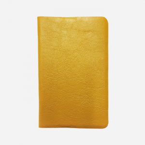 Leather Pocket Notebook Mustard