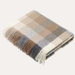 Harlequin Throw Natural