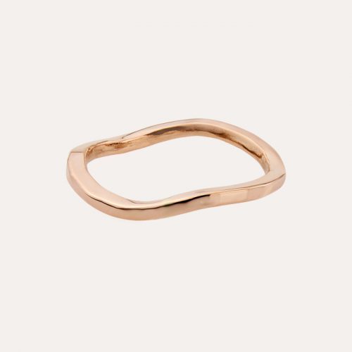 Sammy Solid Rose Gold Ring