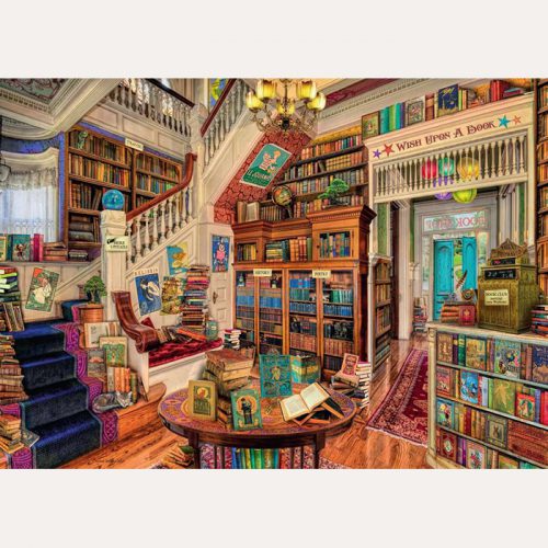 The Fantasy Bookshop Jigsaw Puzzle - Image 2