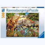 Animals at the Waterhole Jigsaw Puzzle