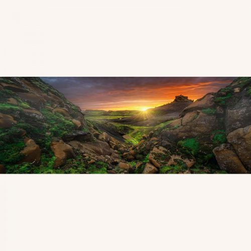 Sunrise over Iceland Jigsaw Puzzle - Image 2