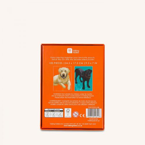 Double Sided Ladrador Jigsaw Puzzle - Image 2