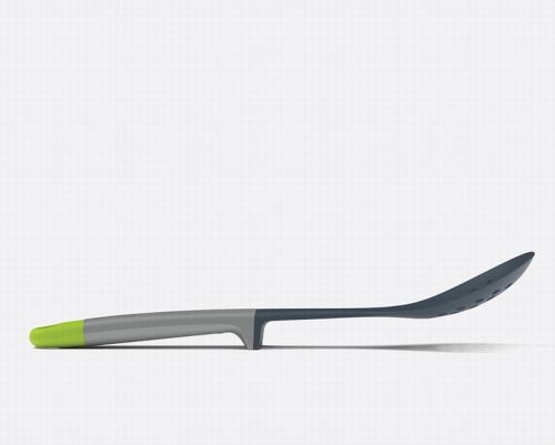 Elevate Nylon Slotted Spoon Grey/Green - Image 2