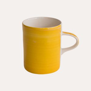 Handmade Demi Mug Turmeric Plain Wash