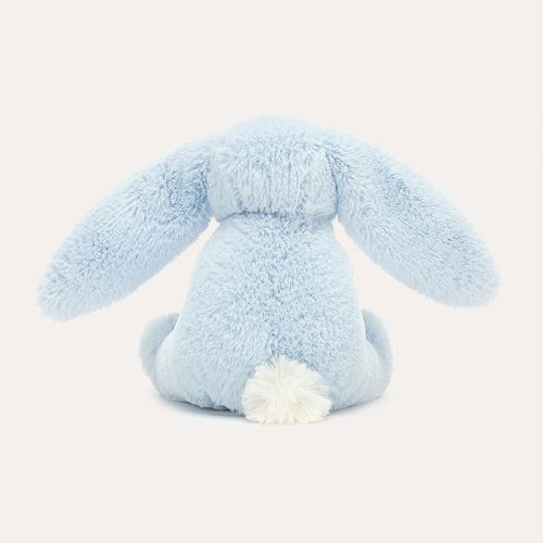 Bashful Blue Bunny Wooden Ring Toy - Image 3