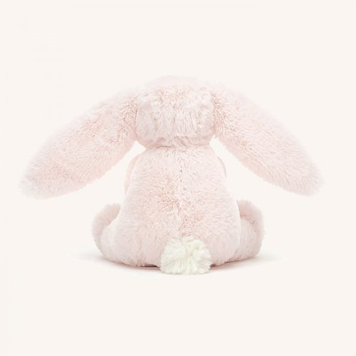 Bashful Pink Bunny Wooden Ring Toy - Image 3