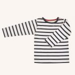 Long Sleeve T-Shirt Breton Stripe White/Navy