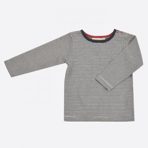 Long Sleeve T-Shirt Fine Stripe Navy