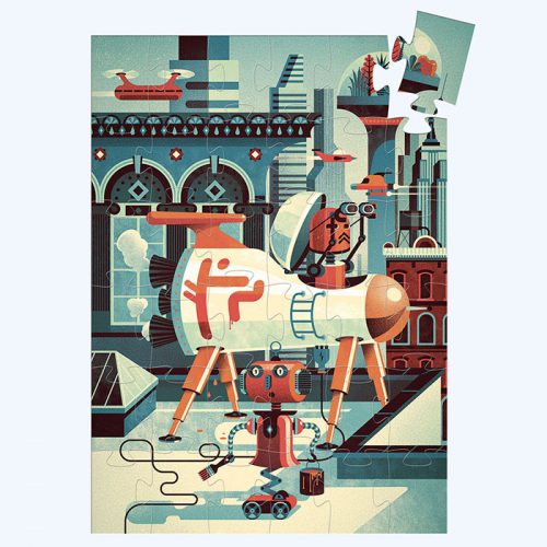 Bob the Robot Silhouette Puzzle - Image 2