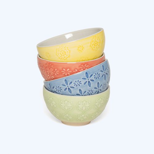 Tapas Bowls Embossed Set