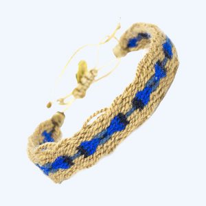 Captain Bracelet Natural/Blue
