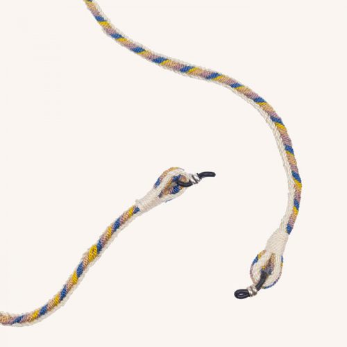 Glasses Cord Mustard/Blue