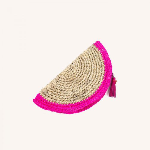 Habana Fique Bag Fuchsia