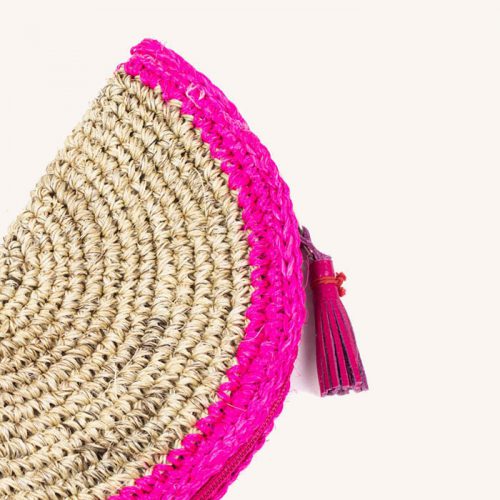 Habana Fique Bag Fuchsia - Image 2