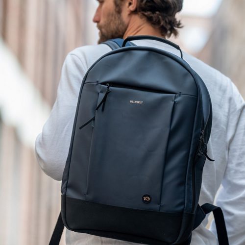 Waterproof Navy Backpack - Image 3