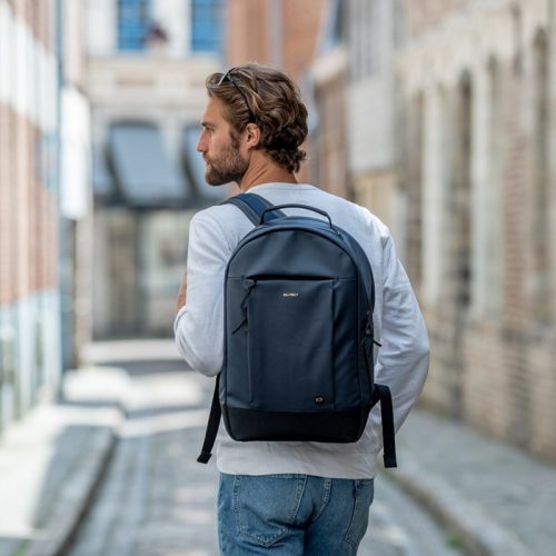 Waterproof Navy Backpack - Image 5