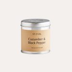 Cucumber & Black Pepper Tin Candle