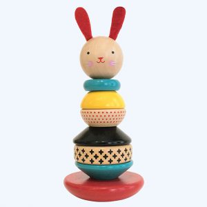 Bunny Wooden Stacking Toy