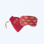 Bee Eye Mask Dusky Pink
