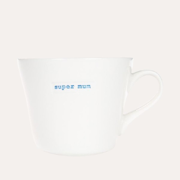 Ceramic White Mug – Super Mum