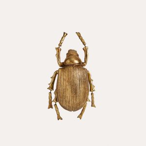 Gold Wall Decor Beetle Small