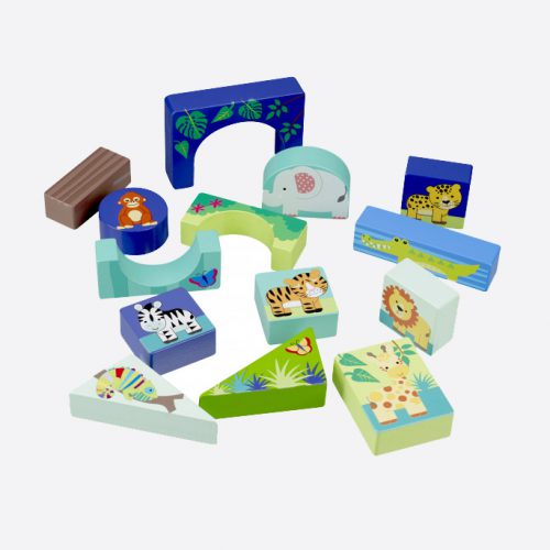 Jungle Animals Block Puzzle Tray - Image 5