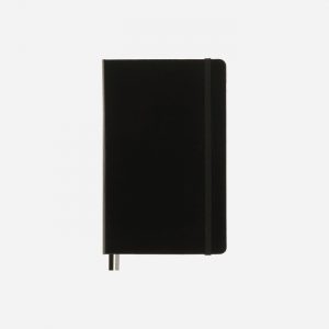 Large Art Bullet Notebook Black Hard Cover