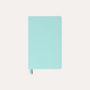 Large Art Bullet Notebook Aquamarine Hard Cover