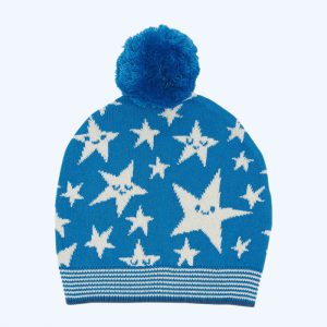 Liz Star Knitted Hat Blue