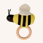 Bumblebee Baby Rattle