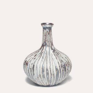 Athen Stone Stripe Small Vase