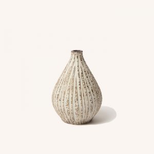 Kobe Stone Stripe Vase