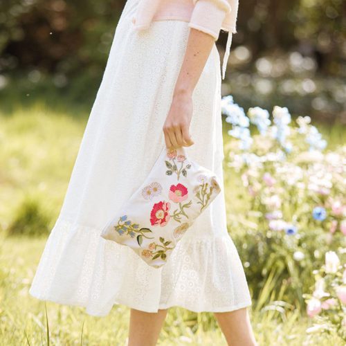 British Blooms Everyday Travel Pouch Cream - Image 3
