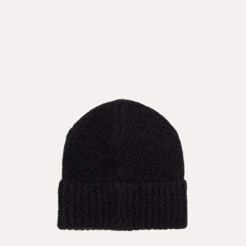 The Mohair Beanie Ebony Black - Image 2