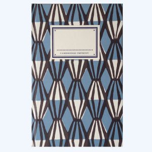 Threadwork Blue/Coffee Hardback Plain Notebook