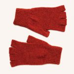 Iona Ladies Fingerless Gloves Ember