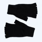 Iona Ladies Fingerless Gloves Black