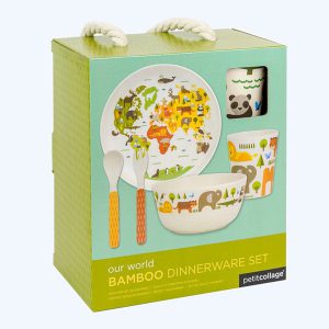 Our World Eco-Friendly Bamboo Dinnerware Set