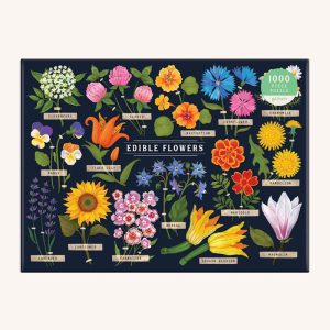 Edible Flowers 1000 Piece Puzzle