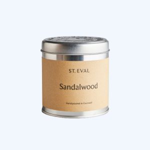 Sandalwood Tin Candle