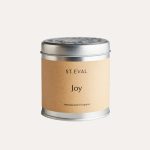 Joy Tin Candle